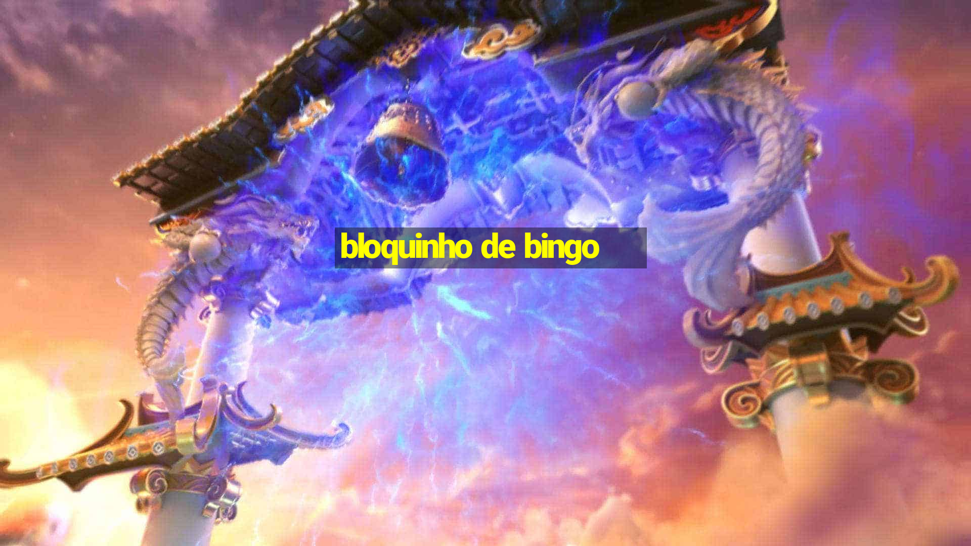 bloquinho de bingo