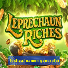 festival namen generator