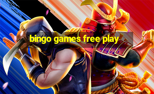 bingo games free play