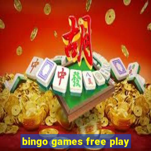 bingo games free play