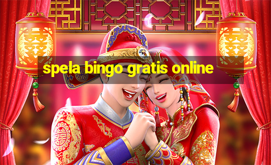 spela bingo gratis online