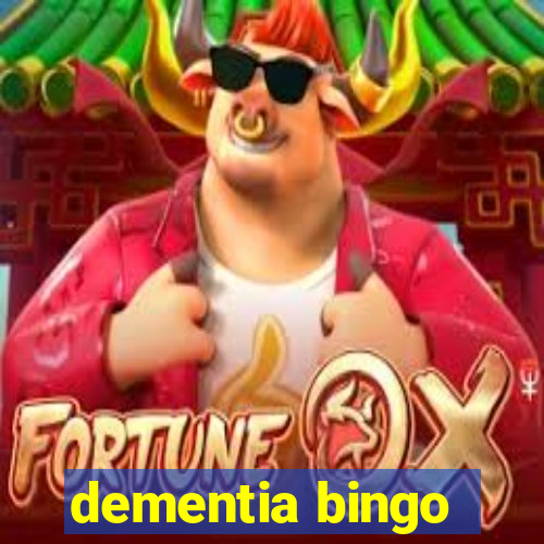 dementia bingo