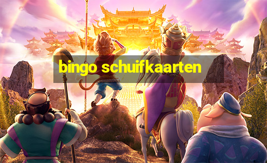 bingo schuifkaarten