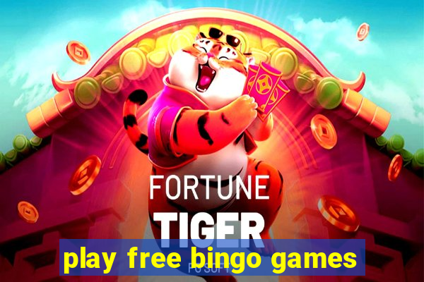 play free bingo games