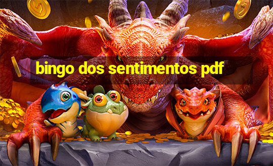 bingo dos sentimentos pdf