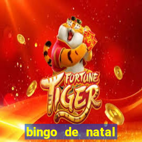 bingo de natal para imprimir gratis