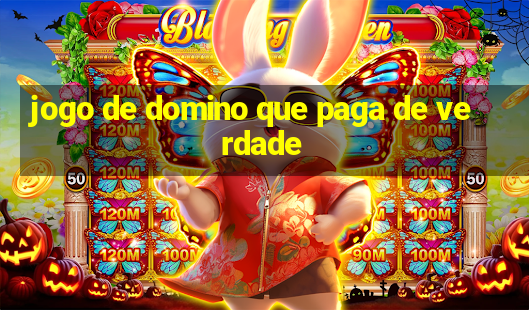 jogo de domino que paga de verdade