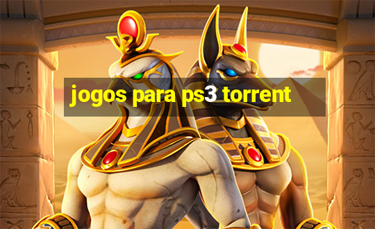 jogos para ps3 torrent