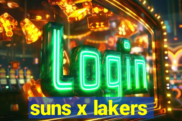 suns x lakers