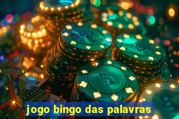 jogo bingo das palavras