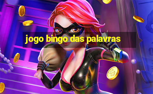 jogo bingo das palavras