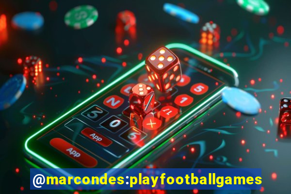 @marcondes:playfootballgames bingo football