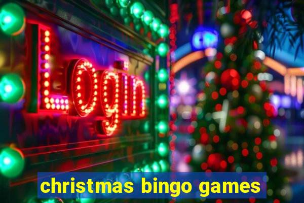 christmas bingo games