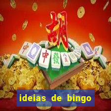 ideias de bingo para o natal