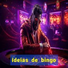 ideias de bingo para o natal