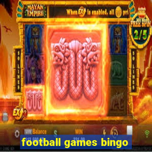 football games bingo