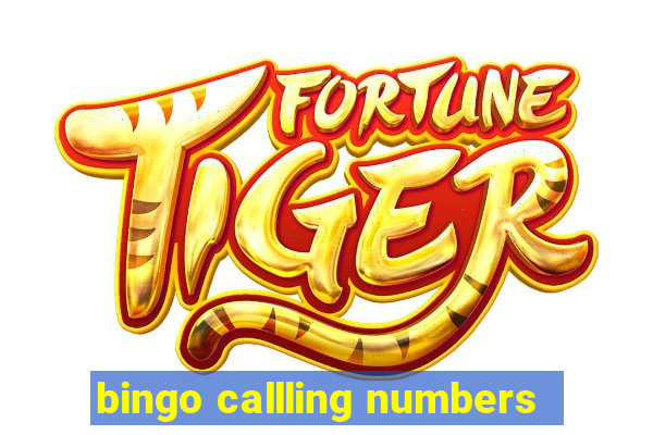 bingo callling numbers