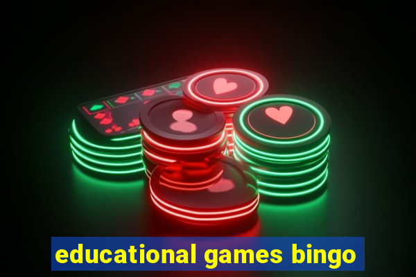 educational games bingo