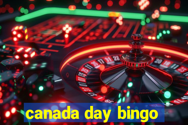 canada day bingo