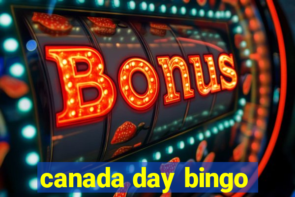 canada day bingo