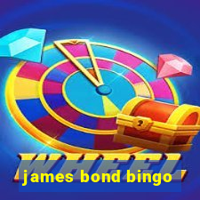 james bond bingo