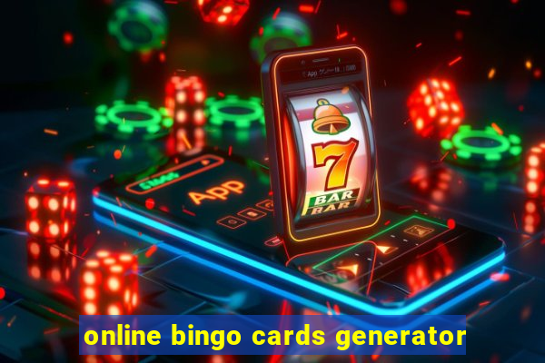 online bingo cards generator