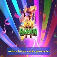 online bingo cards generator