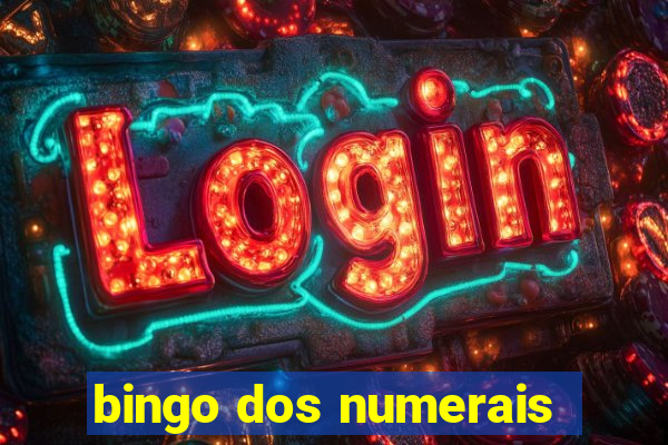 bingo dos numerais