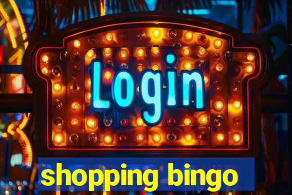 shopping bingo