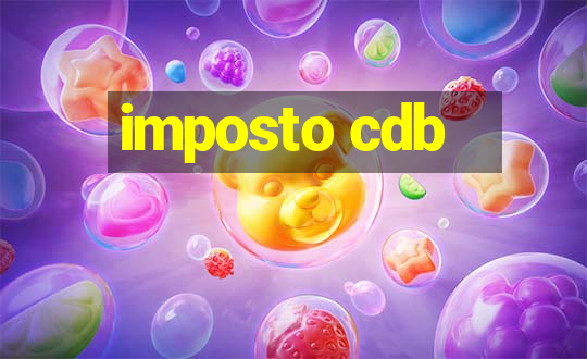 imposto cdb