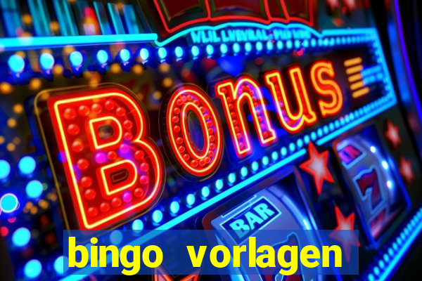 bingo vorlagen kostenlos erstellen