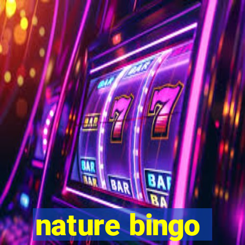 nature bingo