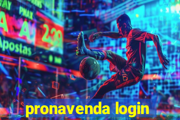 pronavenda login