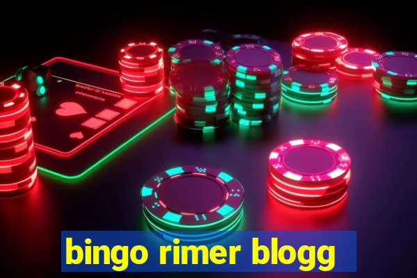 bingo rimer blogg