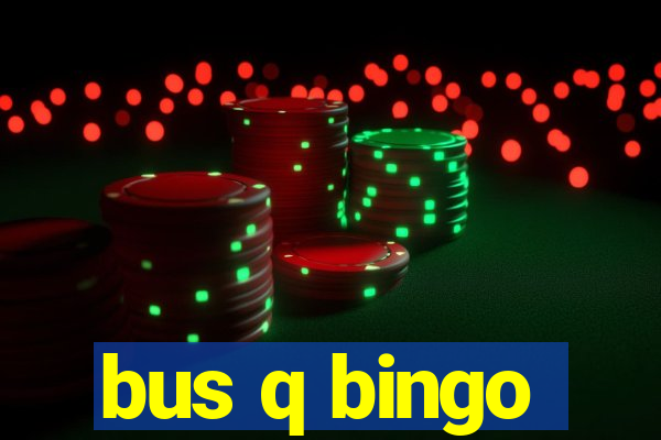 bus q bingo