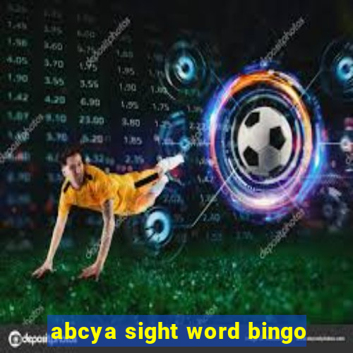 abcya sight word bingo