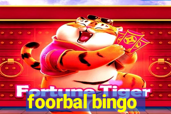 foorbal bingo