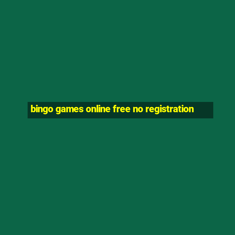 bingo games online free no registration