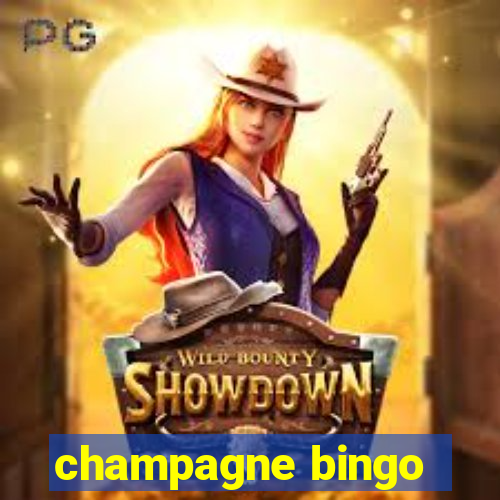 champagne bingo