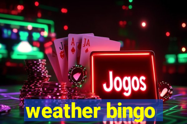 weather bingo