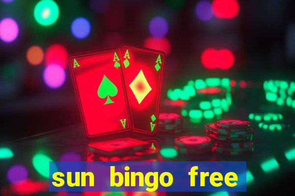 sun bingo free spins code