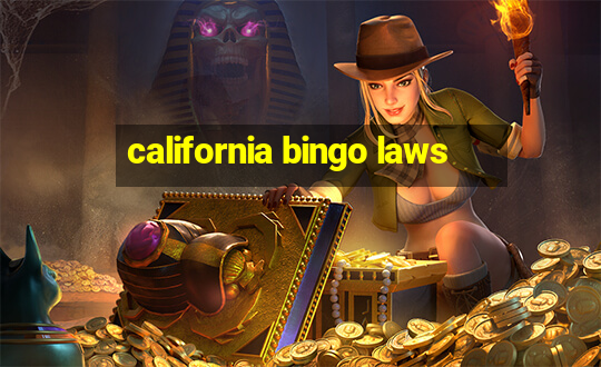 california bingo laws