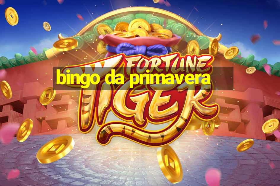 bingo da primavera