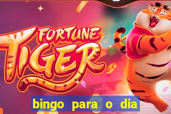 bingo para o dia da mulher