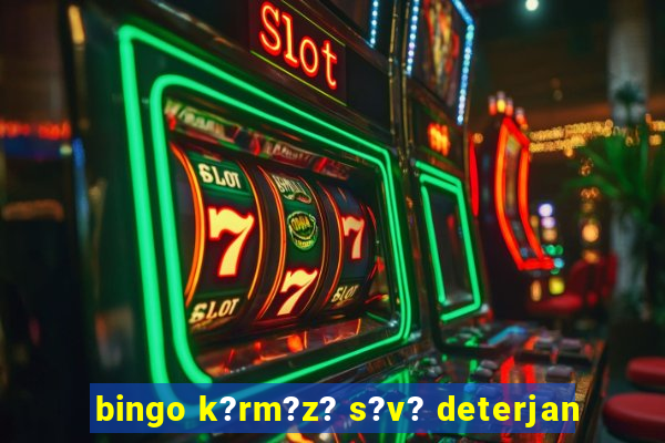 bingo k?rm?z? s?v? deterjan