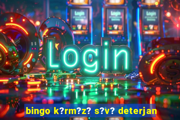 bingo k?rm?z? s?v? deterjan