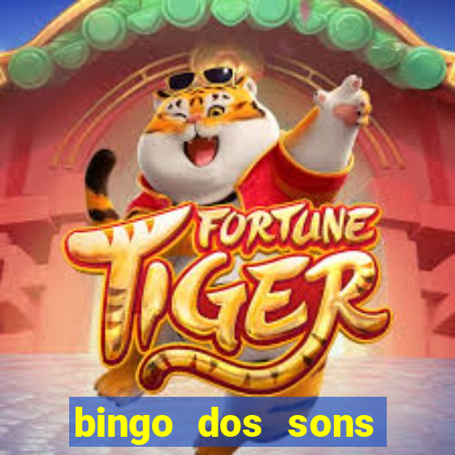 bingo dos sons iniciais como jogar