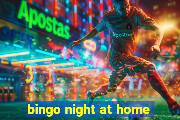 bingo night at home