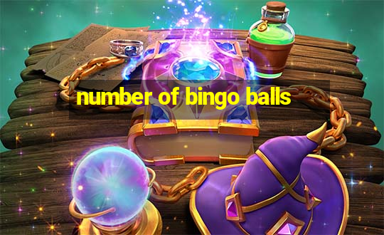 number of bingo balls