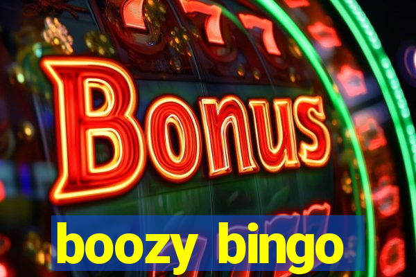 boozy bingo